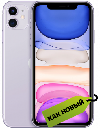 Смартфон Apple iPhone 11 64Gb Фиолетовый «Как новый»