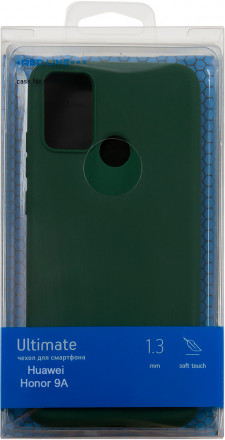 Клип-кейс RedLine Honor 9A силикон Deep Green