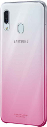 Клип-кейс Samsung Galaxy A30 градиент Pink EF-AA305CPEGRU