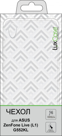 Клип-кейс LuxCase Asus G552KL прозрачный