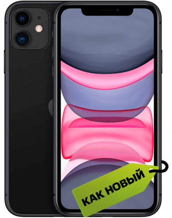 Смартфон Apple iPhone 11 64Gb Черный «Как новый»