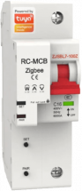 Автоматический умный выключатель MOES Zigbee circuit breaker 1P 10A ZCB-SC-1P10 Белый