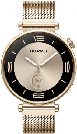 Часы HUAWEI Watch GT 4 Aurora 41мм Светло-золотые