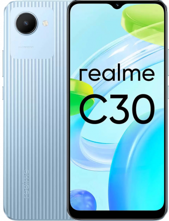 Смартфон realme C30 4/64GB Голубой