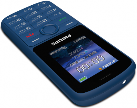 Мобильный телефон Philips Xenium E2101 Dual sim Синий