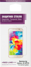 Стекло защитное RedLine Samsung Galaxy J6 2018 0.2 мм прозрачное