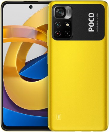 Смартфон POCO M4 Pro 5G 6/128GB Yellow