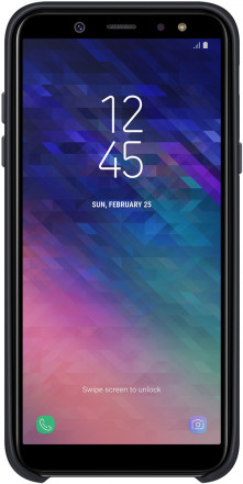 Клип-кейс Samsung Galaxy A6 Dual Layer Cover Black (EF-PA600CBEGRU)