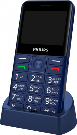 Мобильный телефон Philips Xenium E207 Dual sim Blue