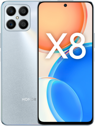 Смартфон HONOR X8 6/128Gb Silver