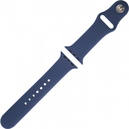 Ремешок для умных часов RedLine Apple Watch 38/40мм силиконовый Blue