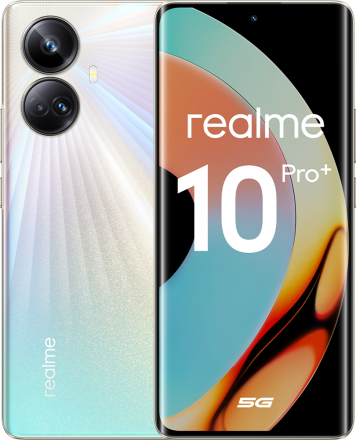 Смартфон realme 10 Pro+ 12/256Gb Золотой