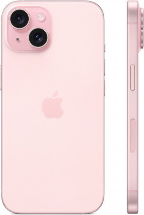 Смартфон Apple iPhone 15 256Gb SIM + SIM Розовый