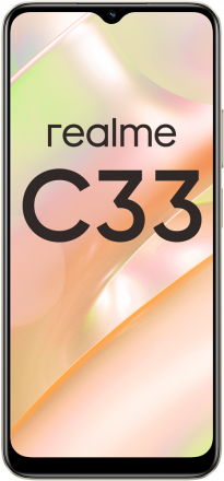 Смартфон realme C33 4/64 Гб Золотой