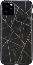 Клип-кейс Habitu iPhone 11 Pro пластик мрамор Black