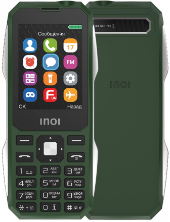 Мобильный телефон INOI 244Z Dual sim Хаки