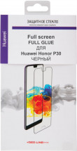 Стекло защитное RedLine Huawei P30 Full Screen Full Glue черная рамка