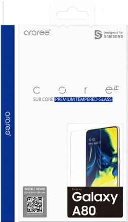 Стекло защитное Araree Samsung Galaxy A80 прозрачное (GP-TTA805KDATR)