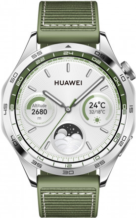 Часы HUAWEI Watch GT 4 Phoinix 46мм Зеленые