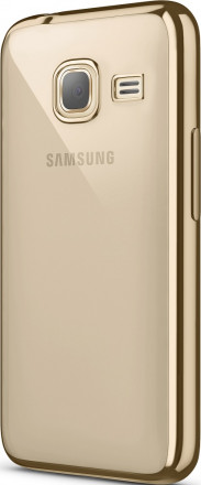 Клип-кейс Takeit Metal Slim для Samsung Galaxy J1 mini 2016 Gold