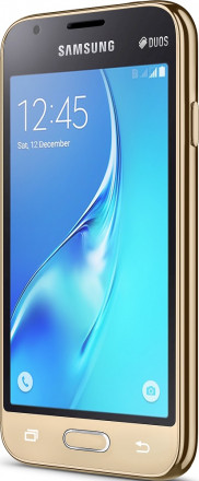 Клип-кейс Takeit Metal Slim для Samsung Galaxy J1 mini 2016 Gold