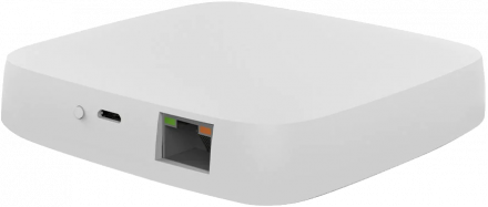 Центр управления умным домом MOES MHUB, LAN, Wi-Fi 2.4GHz, ZigBee, BLE, Mesh, USB, Белый