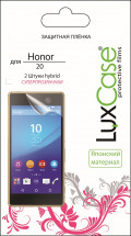 Пленка защитная LuxCase Honor 20/Huawei Nova 5T Hybrid прозрачная (2 шт)