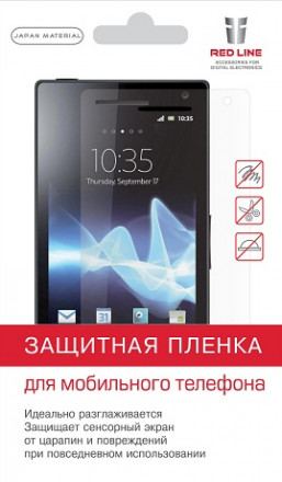 Пленка защитная RedLine для Alcatel 4027 глянцевая