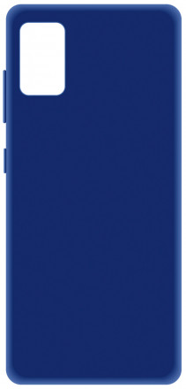 Клип-кейс LuxCase Samsung Galaxy A41 пластик Blue