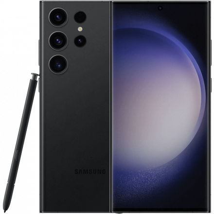 Смартфон Samsung Galaxy S23 Ultra 12/256Gb Чёрный (SM-S918)