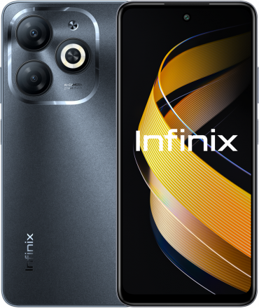 Смартфон Infinix SMART 8 4/128 Гб Черный