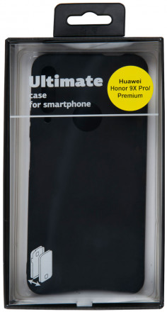 Клип-кейс RedLine Ultimat Honor 9X Premium силикон Black
