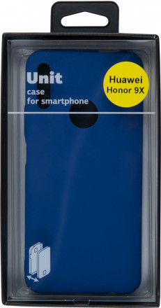 Клип-кейс RedLine Unit Honor 9X пластик Blue