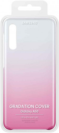 Клип-кейс Samsung Galaxy A50 EF-AA505C градиент Pink