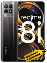 Смартфон realme 8i 4/128Gb Черный «Отличное состояние»