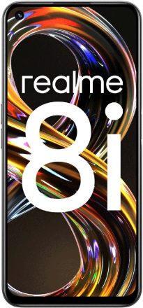 Смартфон realme 8i 4/128Gb Черный «Отличное состояние»