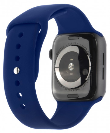 Ремешок для умных часов InterStep Sport Apple Watch 42/44мм силиконовый Blue