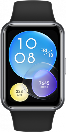 Часы HUAWEI Watch FIT 2 Active Edition Черные (Yda-B09S)