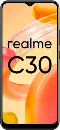 Смартфон realme C30 4/64GB Черный