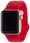 Ремешок для умных часов InterStep Sport Apple Watch 38/40мм силиконовый Red