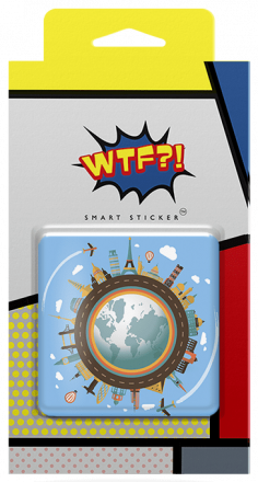 Держатель наклейка WTF Smart Sticker универсальный страны (1.12)