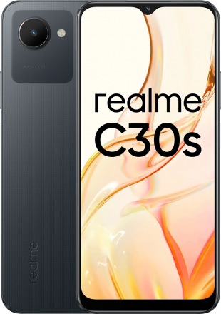 Смартфон realme C30s 3/64GB Черный