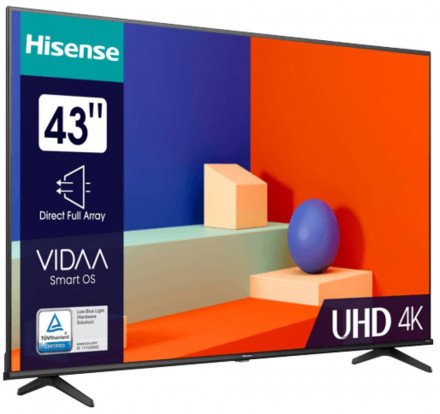 Телевизор Hisense 43&quot; 43A6K Черный