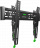 Кронштейн ONKRON TM5 ТВ 32-65&quot; наклонный Чёрный