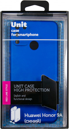 Клип-кейс RedLine Honor 9A пластик Blue