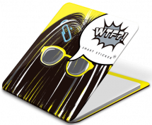 Держатель наклейка WTF Smart Sticker универсальный очки (Log04)