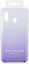 Клип-кейс Samsung Galaxy A30 градиент Purple EF-AA305CVEGRU