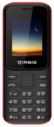 Мобильный телефон Irbis SF32 Dual sim Black/Red