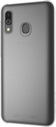 Клип-кейс WITS Samsung Galaxy A30 GP-FPA305W Silver