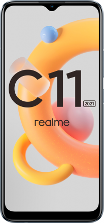 Смартфон realme С11 2021 4/64Gb Серый